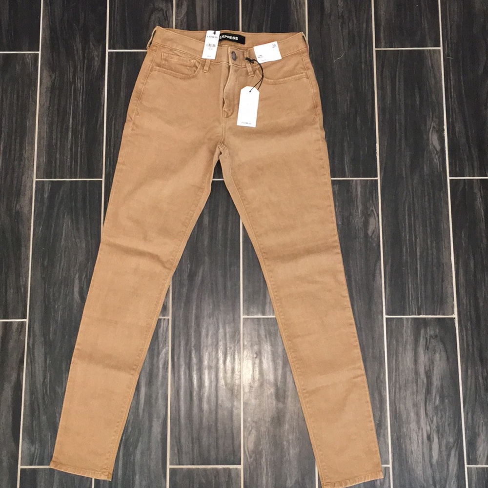 Mid Rise Five Pocket Stretch Leggings